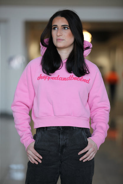 Women’s Script Cropped Hoodie