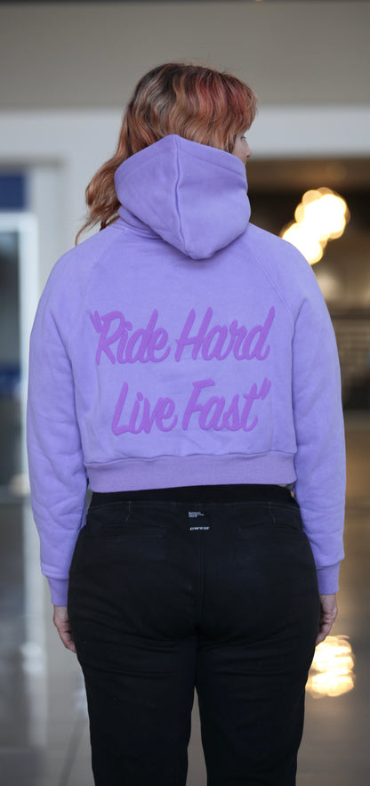 Women’s Script Cropped Hoodie